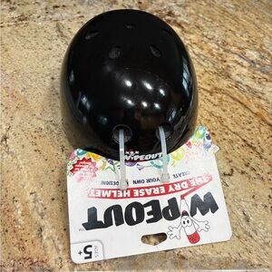 Black Dry Erase Kids Helmet